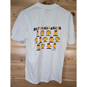 Vintage "Do the Macarena" T Shirt Adult Medium Dancing Regae Smiley Faces NEW